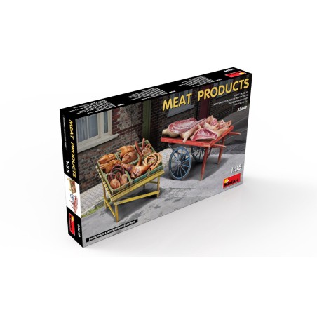 MEAT PRODUCTS. Escala 1:35. Marca Miniart. Ref: 35649.