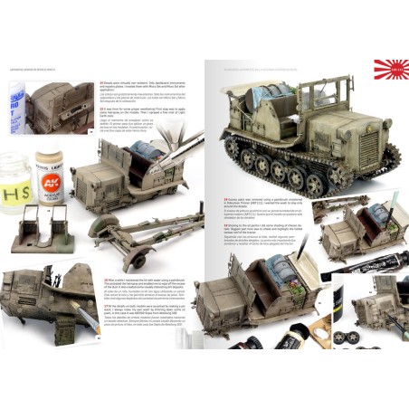 Japanese Armor in World War II. Marca AK Interactive. Ref: AK549.