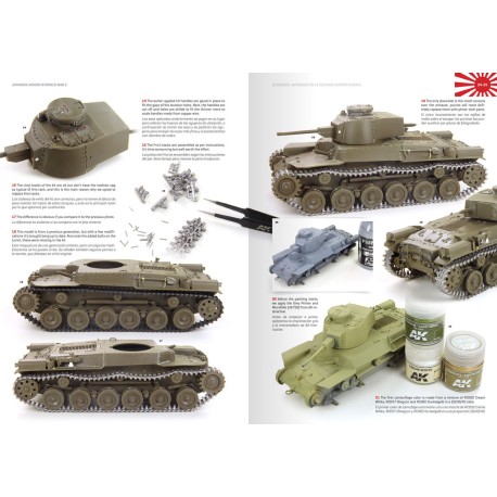 Japanese Armor in World War II. Marca AK Interactive. Ref: AK549.