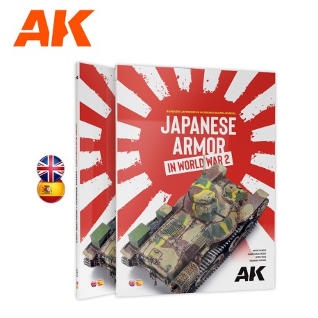 Japanese Armor in World War II. Marca AK Interactive. Ref: AK549.