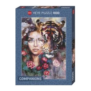 Steadfast Heart, Companions. Puzzle vertical, 1000 pz. Marca Heye. Ref: 29982.