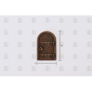 Puerta Antigua, 18x12 mm. 1 ud. Marca Amati. Ref: 4250/18, 425018.