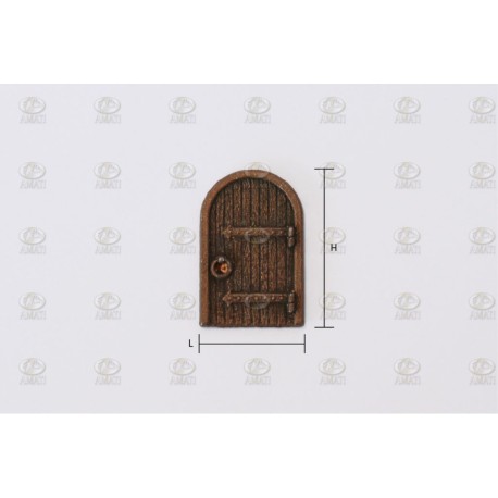Puerta Antigua, 18x12 mm. 1 ud. Marca Amati. Ref: 4250/18, 425018.