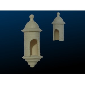 Traza Italiana, Garita / Sentry Box. Escala 1:72. Marca Balwward. Ref: T1-S1-01.
