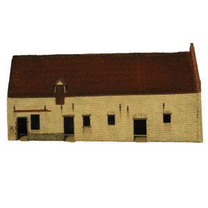 Hougoumont, Establo sur /Stable. Escala 1:72. Marca Balwward. Ref: WT-HG-S1-02 2