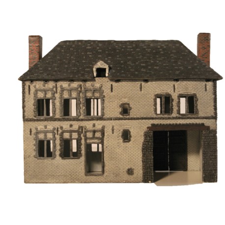 Hougoumont, Casa del jardinero / Gardener's House. Escala 1:72. Marca Balwward. Ref: WT-HG-S1-01