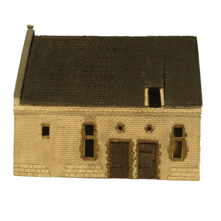 Waterloo 1815, Hougoumont, Casa del jardinero / Gardener's House. Escala 1:72. Marca Balwward. Ref: WT-HG-S1-03.