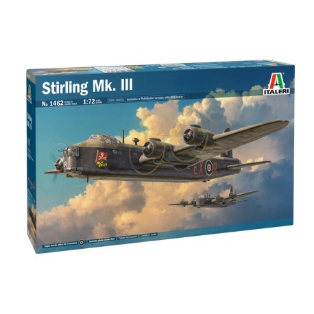 Stirling Mk. III. Escala 1:72. Marca Italeri. Ref: 1462.