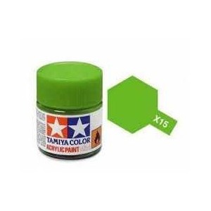 Light Green Brillo (81515). Bote 10 ml. Marca Tamiya. Ref: X-15.