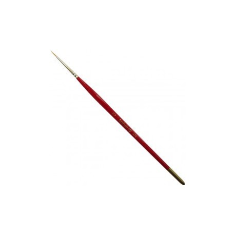 Pincel sintético Sable, Toray sable, 375, Nº 0. Marca Dismoer. Ref: 29019.
