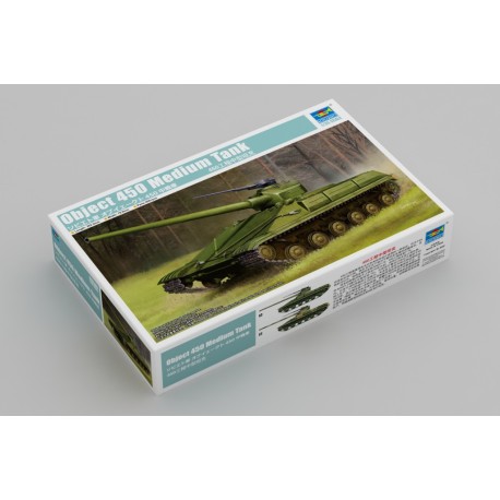 Object 450 Medium Tank. Escala 1:35. Marca Trumpeter. Ref: 09580.