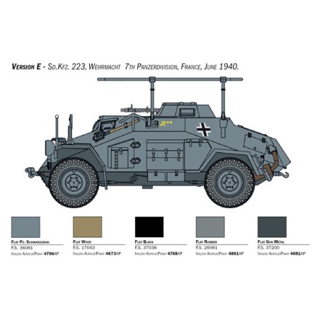 Sd.Kfz. 171 PANTERA Ausf. A. Escala 1:56. Marca Italeri. Ref: 15769.