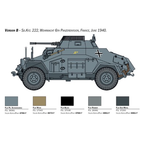 Sd.Kfz. 171 PANTERA Ausf. A. Escala 1:56. Marca Italeri. Ref: 15769.
