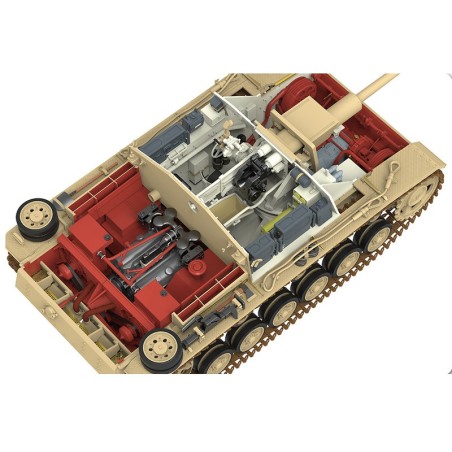 StuG. III Ausf. G Early Production with full interior & workable track links. Escala 1:35. Marca RFM Model. Ref: 5073.