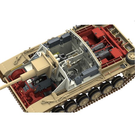 StuG. III Ausf. G Early Production with full interior & workable track links. Escala 1:35. Marca RFM Model. Ref: 5073.