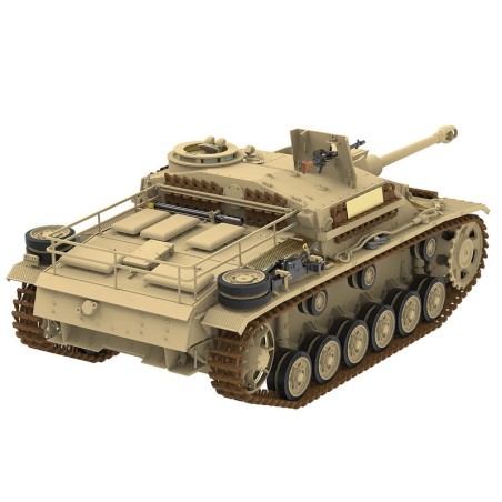 StuG. III Ausf. G Early Production with full interior & workable track links. Escala 1:35. Marca RFM Model. Ref: 5073.