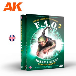 FAQ 2 – TÉCNICAS DE PINTURA EN FIGURAS DE FANTASIA por ARNAU LÁZARO (Edicion Limitada). Marca AK Interactive. Ref: AK526.