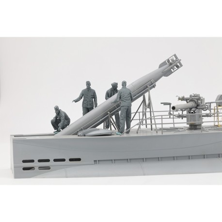 German Submarines & Commanders (Loading). Escala 1:35. Marca Bordermodel. Ref: BR-003.