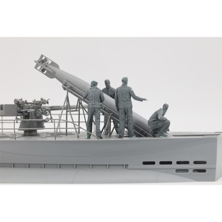 German Submarines & Commanders (Loading). Escala 1:35. Marca Bordermodel. Ref: BR-003.
