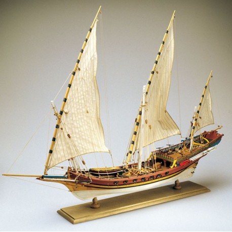 Xebec 1753 Sciabecco. 1:60. Marca Amati. Ref: 1427.