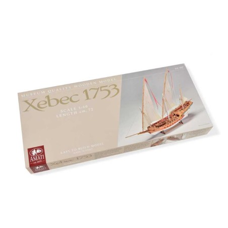 Xebec 1753 Sciabecco. 1:60. Marca Amati. Ref: 1427.