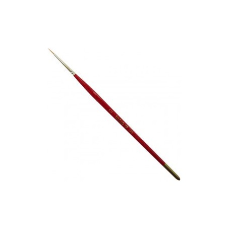 Pincel sintético Sable, Toray sable, 375, Nº 0. Marca Dismoer. Ref: 29019.