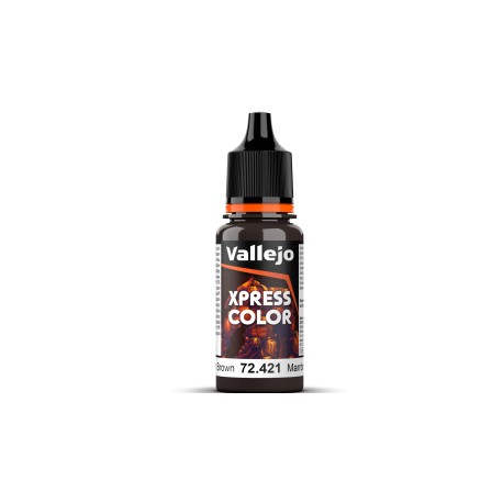 Acrilico Game Xpress Color, Marrón Cobrizo. NEW. Bote 17 ml. Marca Vallejo. Ref: 72.421, 72421.