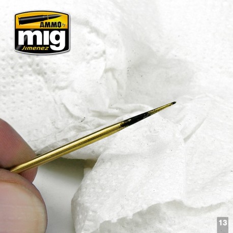 BRASS TOOTHPICKS. Marca Ammo of Mig Jimenez. Ref: AMIG8026.