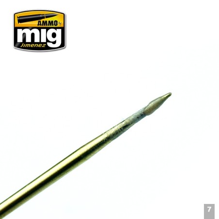BRASS TOOTHPICKS. Marca Ammo of Mig Jimenez. Ref: AMIG8026.