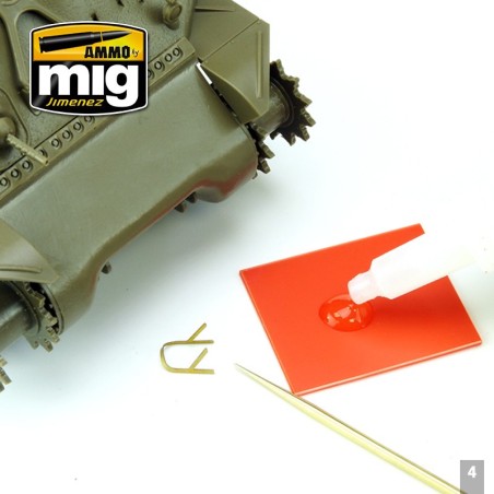 BRASS TOOTHPICKS. Marca Ammo of Mig Jimenez. Ref: AMIG8026.