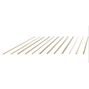 Perfil ängulo de latón 1 x 1 mm. 1 und. Marca Amati. Ref: 277211.