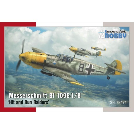 Messerschmitt Bf 109E-1 ‘J/88 Legion Condor. Escala 1:72. Marca Special Hobby. Ref: 72459.