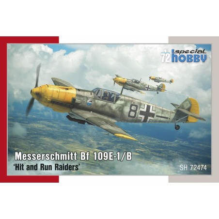 Messerschmitt Bf 109E-1 ‘J/88 Legion Condor. Escala 1:72. Marca Special Hobby. Ref: 72459.