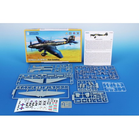 Junkers Ju-87D-5  " Axis Satellites ". Escala 1:72. Marca Special Hobby. Ref: 72448.