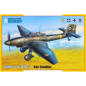 Junkers Ju-87D-5  " Axis Satellites ". Escala 1:72. Marca Special Hobby. Ref: 72448.