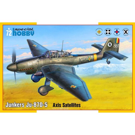 Junkers Ju-87D-5  " Axis Satellites ". Escala 1:72. Marca Special Hobby. Ref: 72448.
