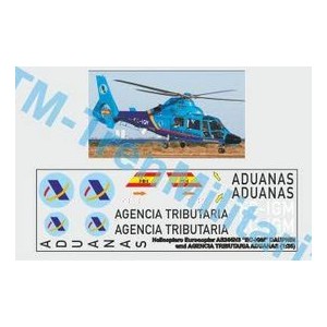 Eurocopter AS365N3 "EC-IGM", Dauphin. Agencia tributaria aduanas. Escala 1:35. Marca Trenmilitaria. Ref: 000_7545.