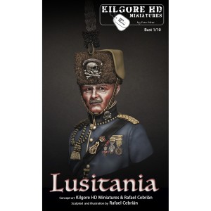 Lusitania, 1:10. Marca Kilgore HD Miniature. Ref: Lusitania..