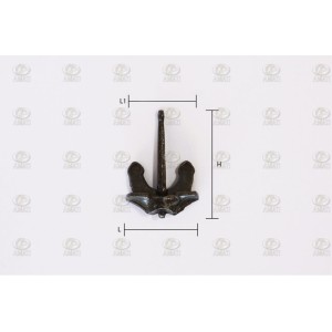 Ancla articulada, 20mm. 1 ud. Marca Amati. Ref: 402550, 4025/50. 2