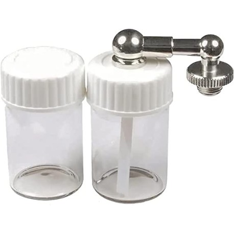 Set de conexion lateral 2 depositos 15ml, Evolution, Infinity, Colani, Hansa 281/381/581. Marca Harder & Steenbeck. Ref: 124403.
