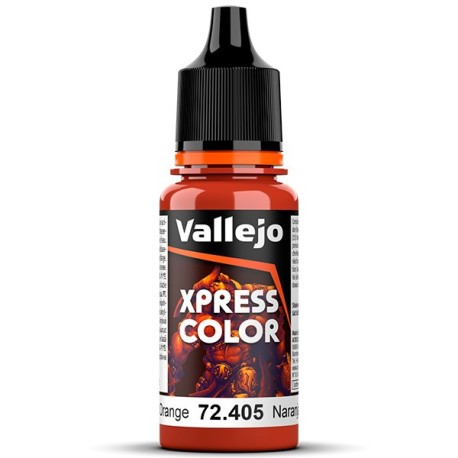 Acrílico Game Xpress Color, Color Naranja Marte. NEW. Bote 18 ml. Marca Vallejo. Ref: 72.405, 72405.