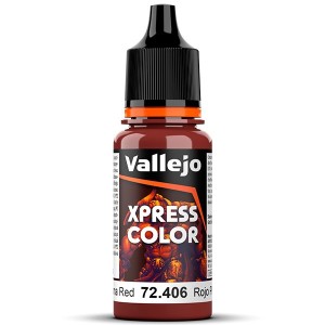 Acrílico Game Xpress Color, Color Rojo Plasma. NEW. Bote 18 ml. Marca Vallejo. Ref: 72.406, 72406.