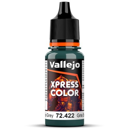 Acrílico Game Xpress Color, Gris Espacial. NEW. Bote 17 ml. Marca Vallejo. Ref: 72.422, 72422.