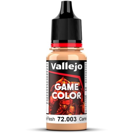 Acrilico Game Color, Carne Pálida. Bote 18 ml. Marca Vallejo. Ref: 72.003, 72003.