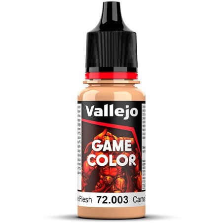 Acrilico Game Color, Carne Pálida. Bote 18 ml. Marca Vallejo. Ref: 72.003, 72003.