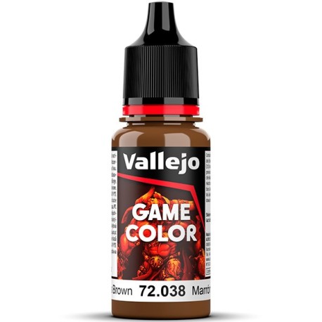 Acrilico Game Color, Marrón Escrofuloso. New. Bote 18 ml. Marca Vallejo. Ref: 72.038, 72038.