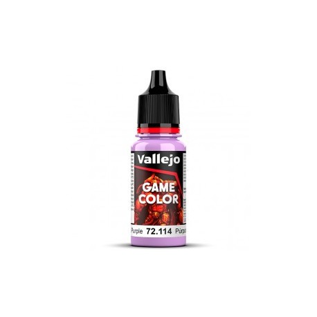 Acrilico Game Color, Púrpura Lujurioso. New. Bote 18 ml. Marca Vallejo. Ref: 72.114, 72114.