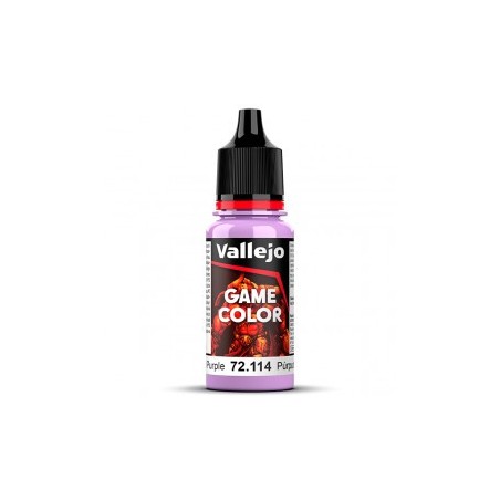 Acrilico Game Color, Púrpura Lujurioso. New. Bote 18 ml. Marca Vallejo. Ref: 72.114, 72114.