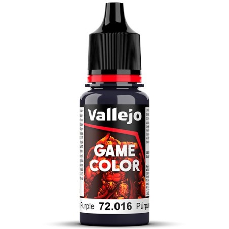 Acrilico Game Color, Púrpura Real. New. Bote 18 ml. Marca Vallejo. Ref: 72.016, 72016.