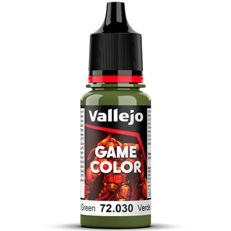 Acrilico Game Color, Verde Goblin. New. Bote 18 ml. Marca Vallejo. Ref: 72.030, 72030.